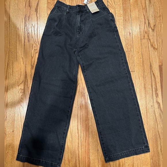 Madewell Denim - NEW woman Madewell Charcoal Denim Pants size 25